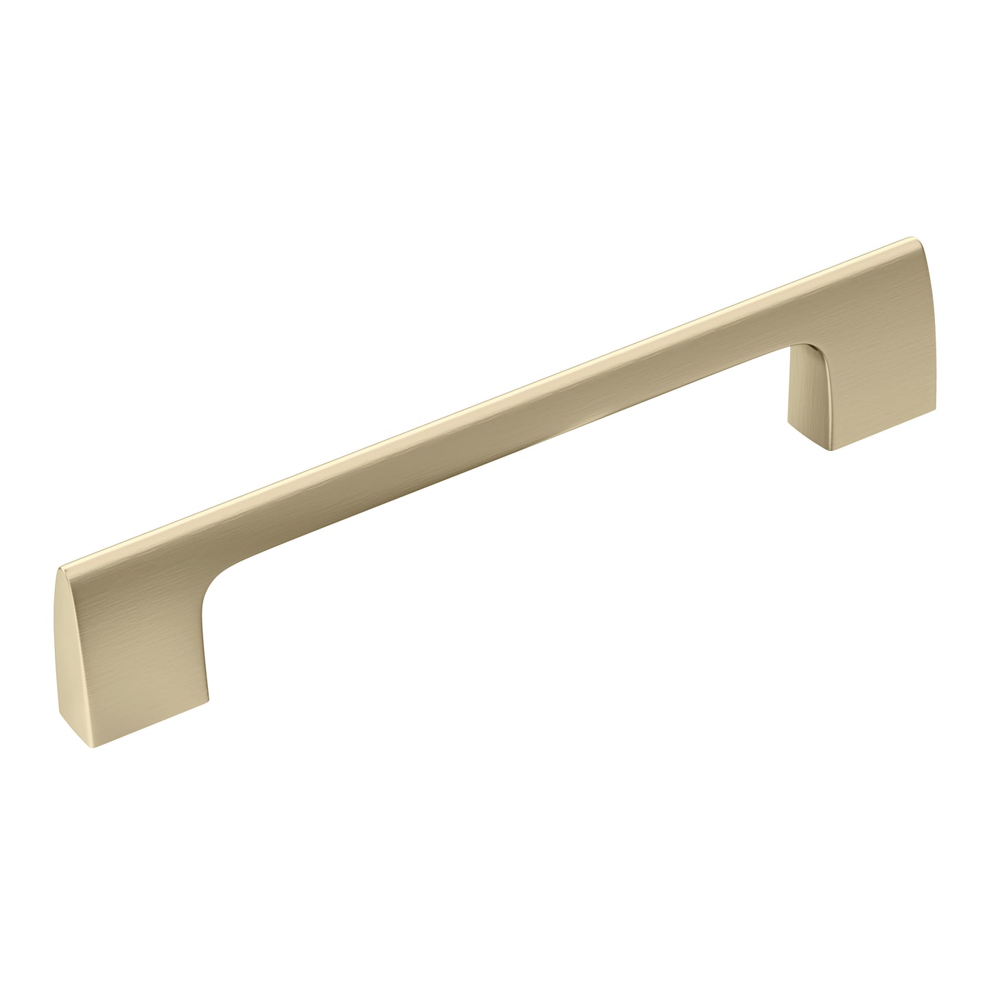 Amerock Riva Pull - 5-1/16 inch (128mm) CTC - Golden Champagne