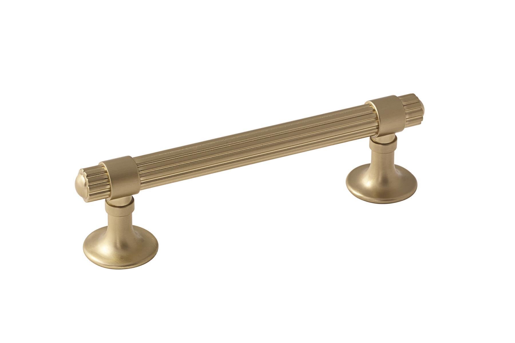 Amerock Sea Grass Pull - 3-3/4 inch (96mm) CTC - Golden Champagne