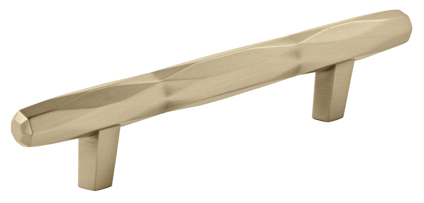 Amerock St. Vincent Pull - 3-3/4 inch (96mm) CTC - Golden Champagne