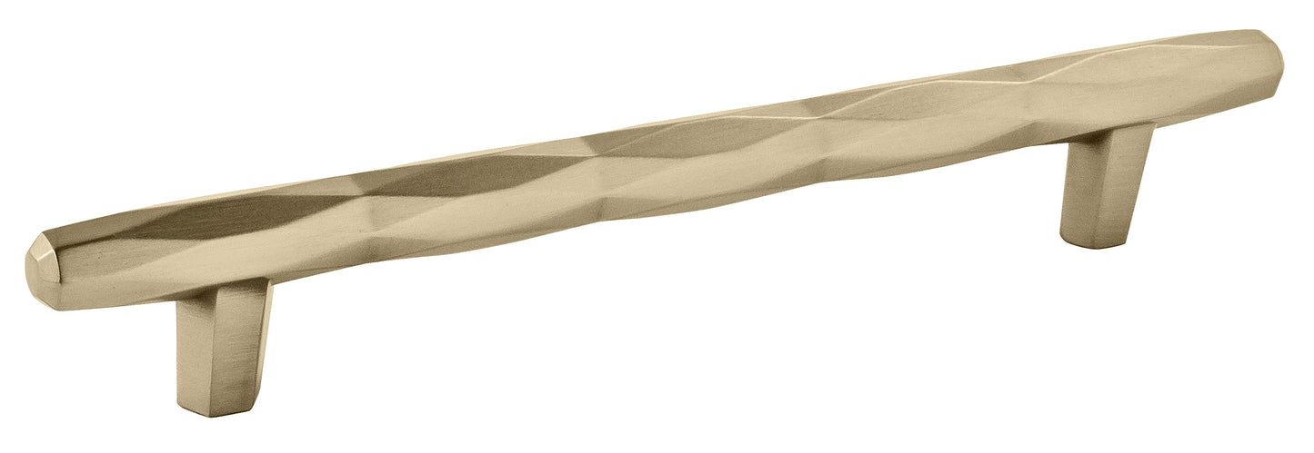 Amerock St. Vincent Pull - 6-5/16 inch (160mm) CTC - Golden Champagne