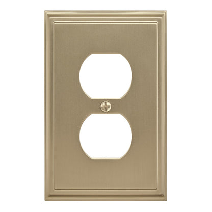 Amerock Mulholland Wall Plate - Golden Champagne