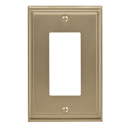 Amerock Mulholland Wall Plate - Golden Champagne