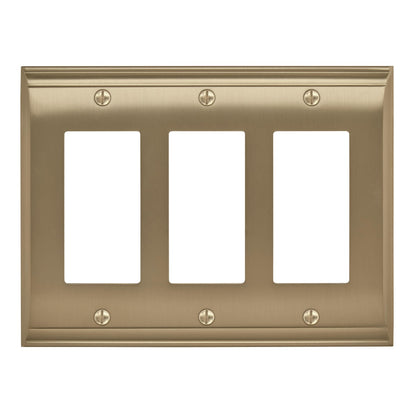 Amerock Candler Wall Plate - Golden Champagne