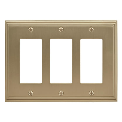 Amerock Mulholland Wall Plate - Golden Champagne