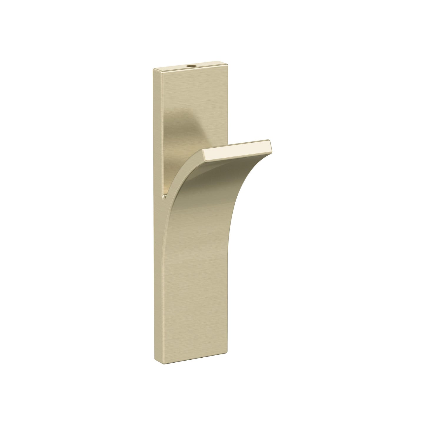 Amerock Apex Decorative Hook - Single Prong - Golden Champagne