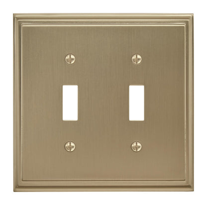 Amerock Mulholland Wall Plate - Golden Champagne