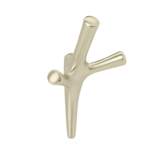 Amerock Kodiak Decorative Hook - Triple Prong - Golden Champagne