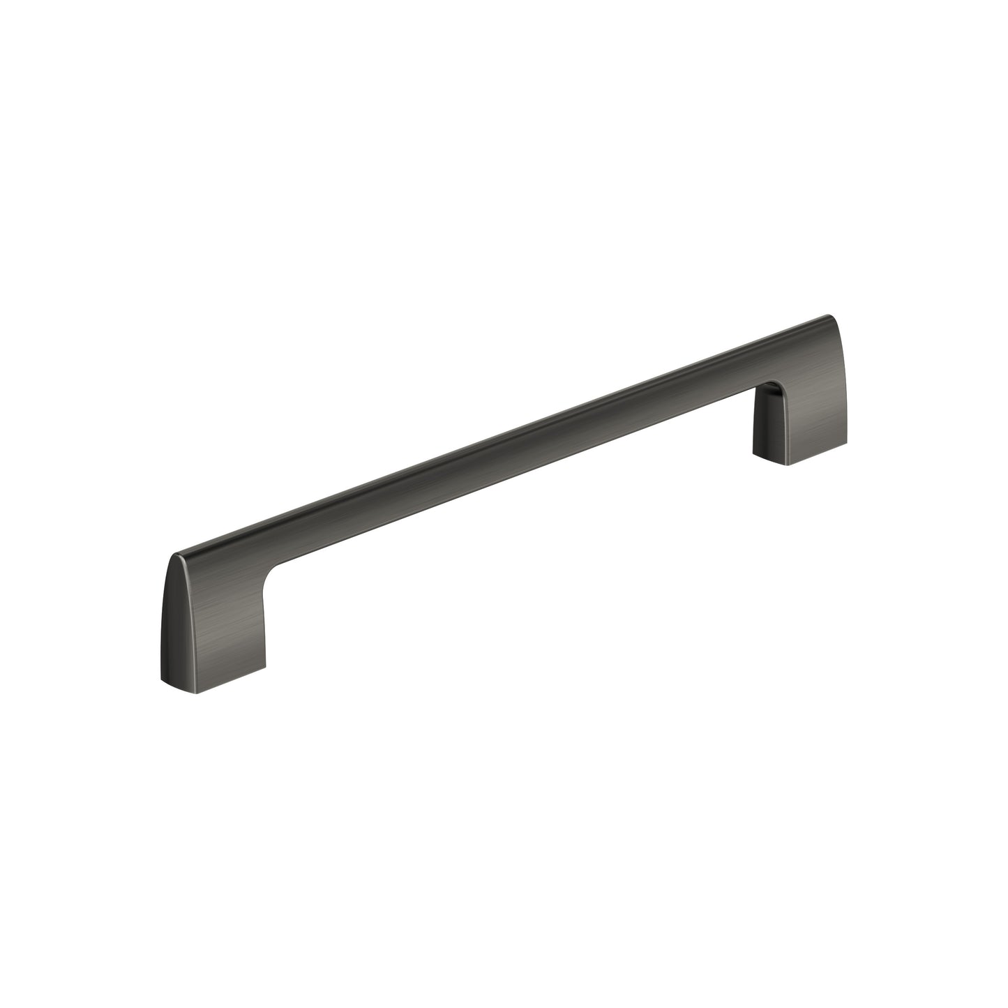Amerock Riva Pull - 8-13/16 inch (224mm) CTC - Graphite