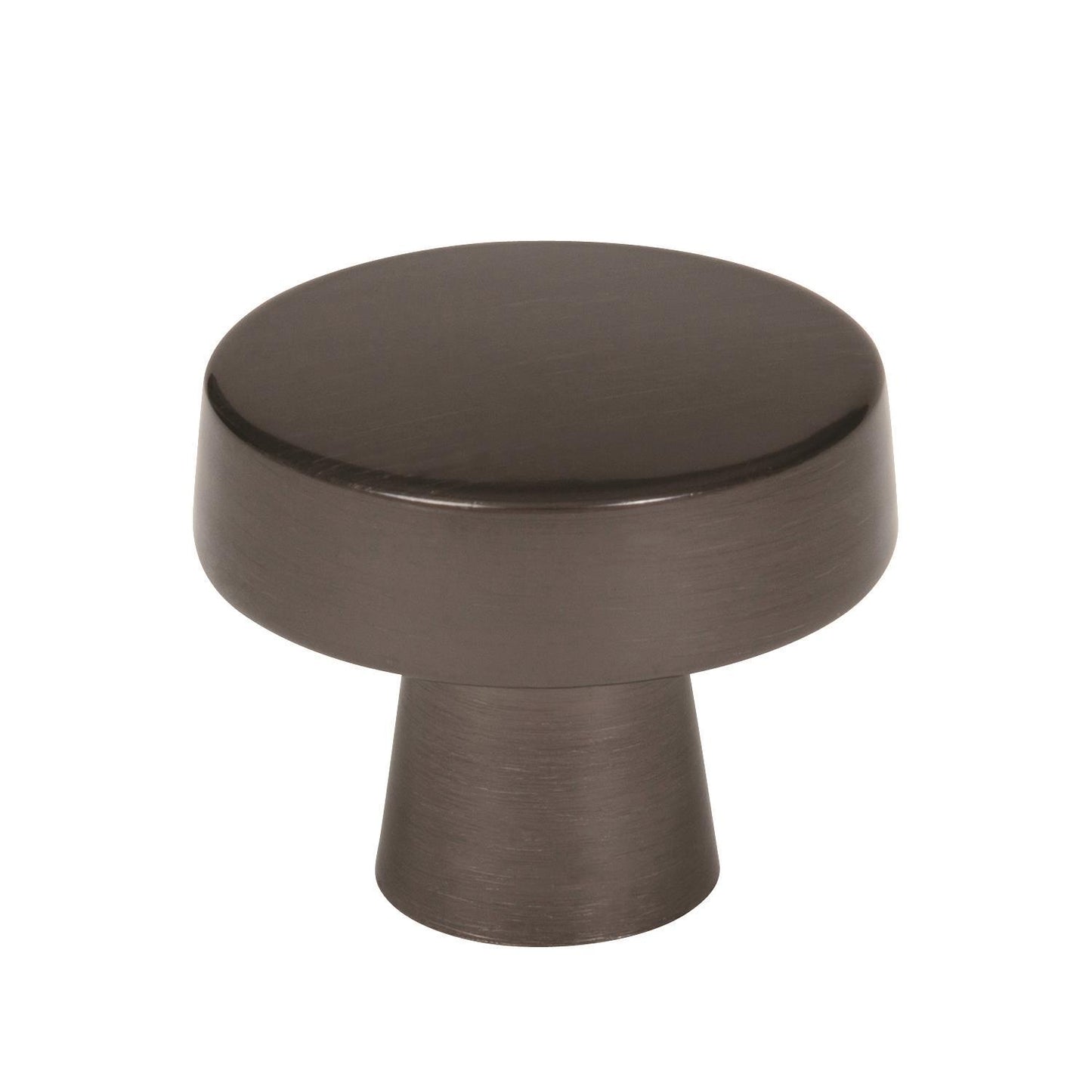 Amerock Blackrock Knob - 1-5/8 inch (41mm) Diameter - Gunmetal