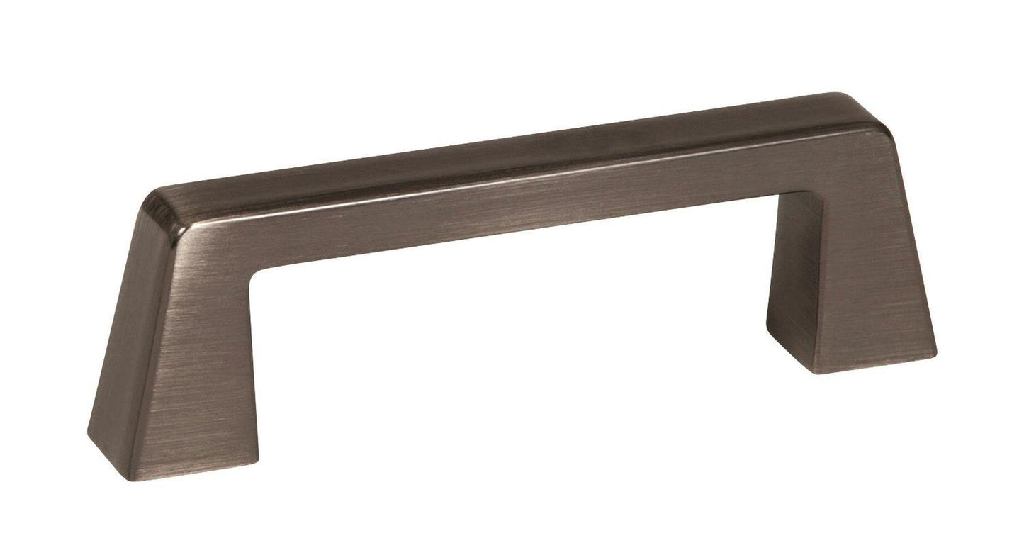 Amerock Blackrock Pull - 3 inch (76mm) CTC - Gunmetal