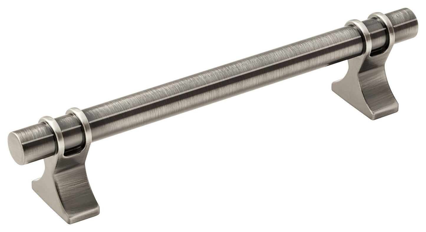 Amerock Davenport Pull - 5-1/16 inch (128mm) CTC - Gunmetal