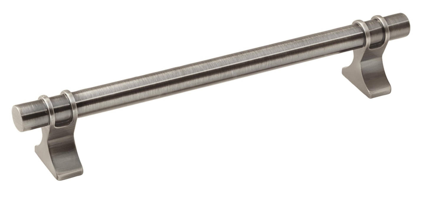 Amerock Davenport Pull - 6-5/16 inch (160mm) CTC - Gunmetal