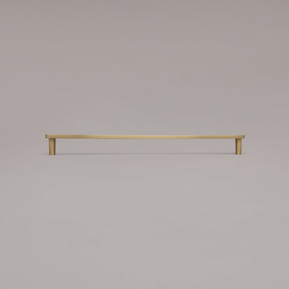 Hapny Horizon Cabinet Pull - 18 in (457.2mm) (Appliance Pull) - Satin Brass