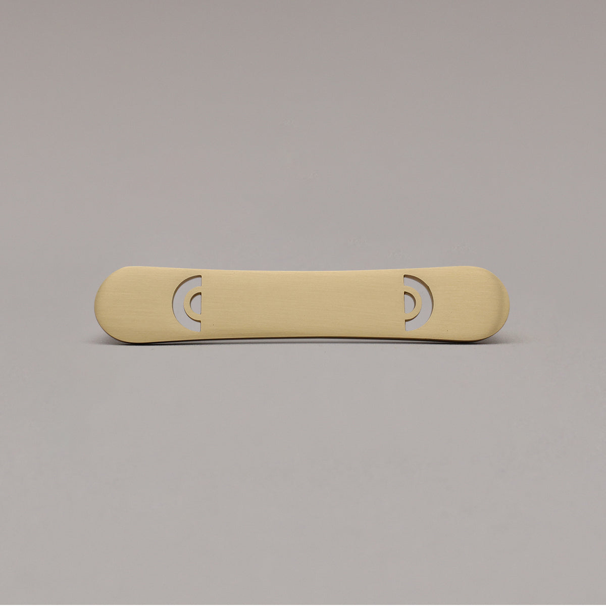 Hapny Horizon Cabinet Pull - 8 in (203.2mm) - Satin Brass