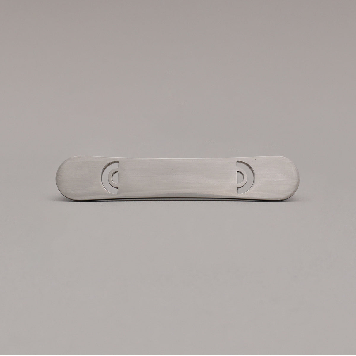 Hapny Horizon Cabinet Pull - 8 in (203.2mm) - Satin Nickel