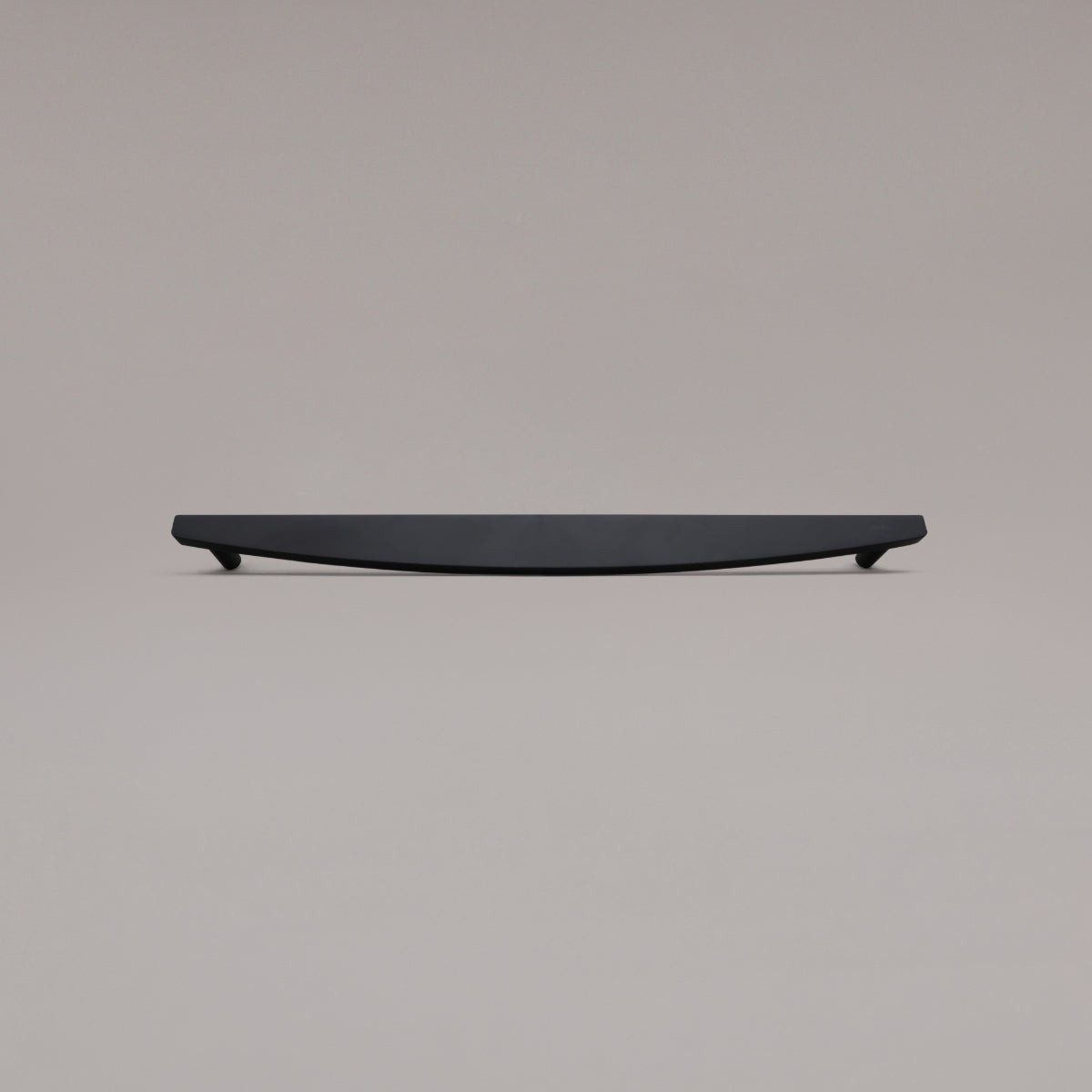 Hapny Half Moon Cabinet Pull - 18 in (457.2mm) (Appliance Pull) - Matte Black