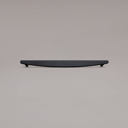 Hapny Half Moon Cabinet Pull - 18 in (457.2mm) (Appliance Pull) - Matte Black