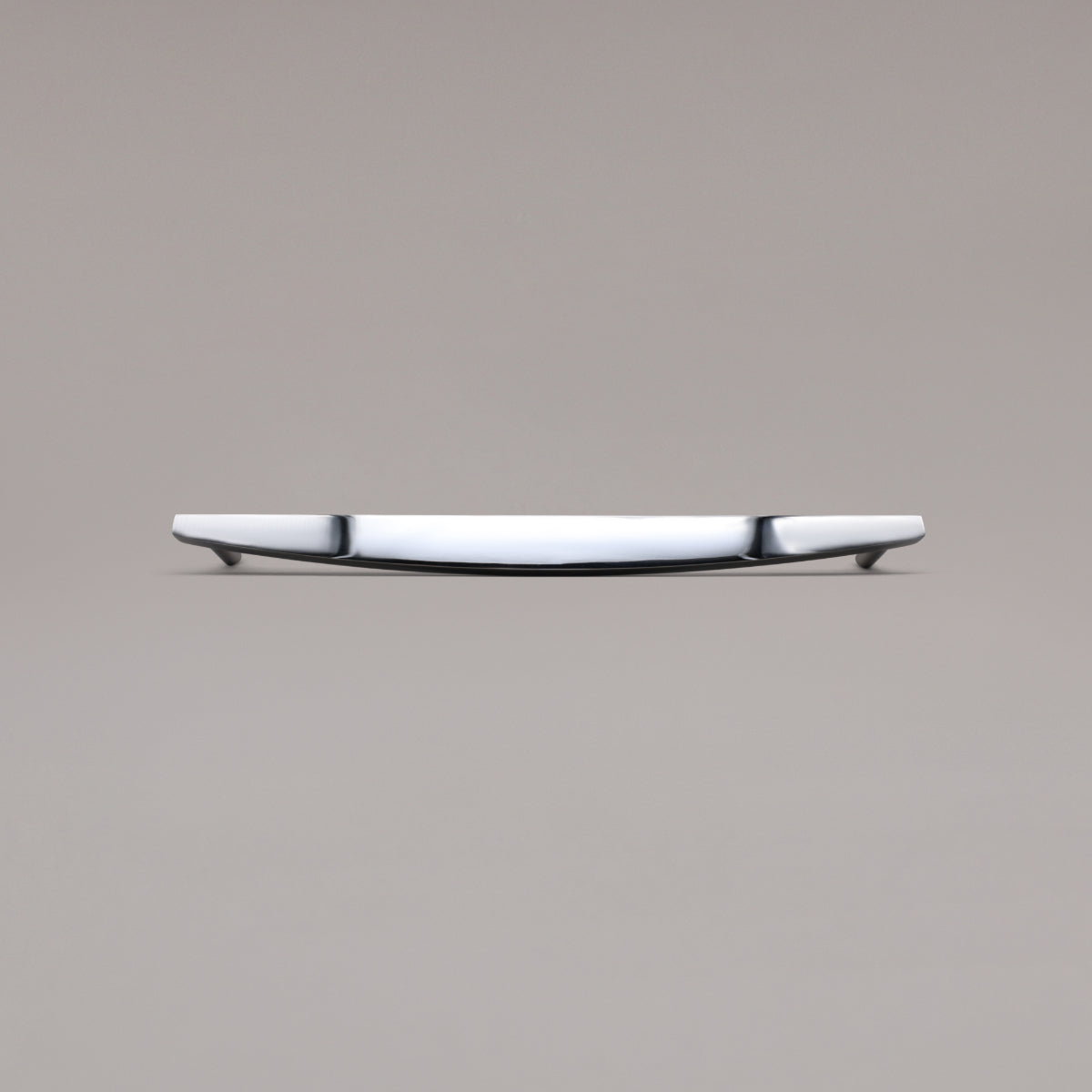 Hapny Half Moon Cabinet Pull - 18 in (457.2mm) (Appliance Pull) - Polished Chrome