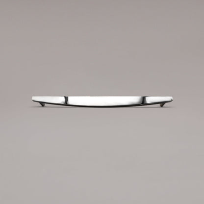 Hapny Half Moon Cabinet Pull - 18 in (457.2mm) (Appliance Pull) - Polished Nickel