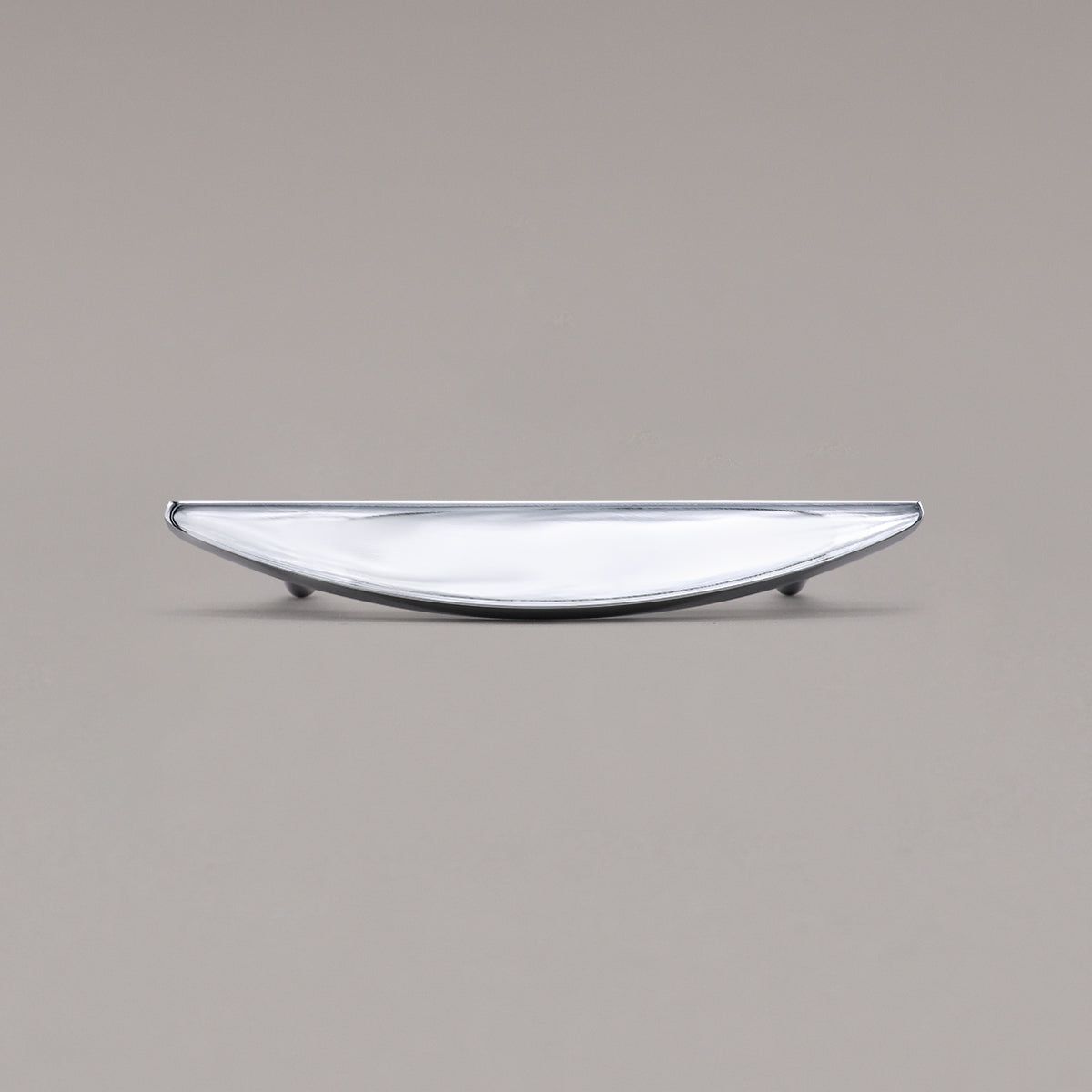 Hapny Half Moon Cabinet Pull - 4 in (101.6mm) - Polished Chrome