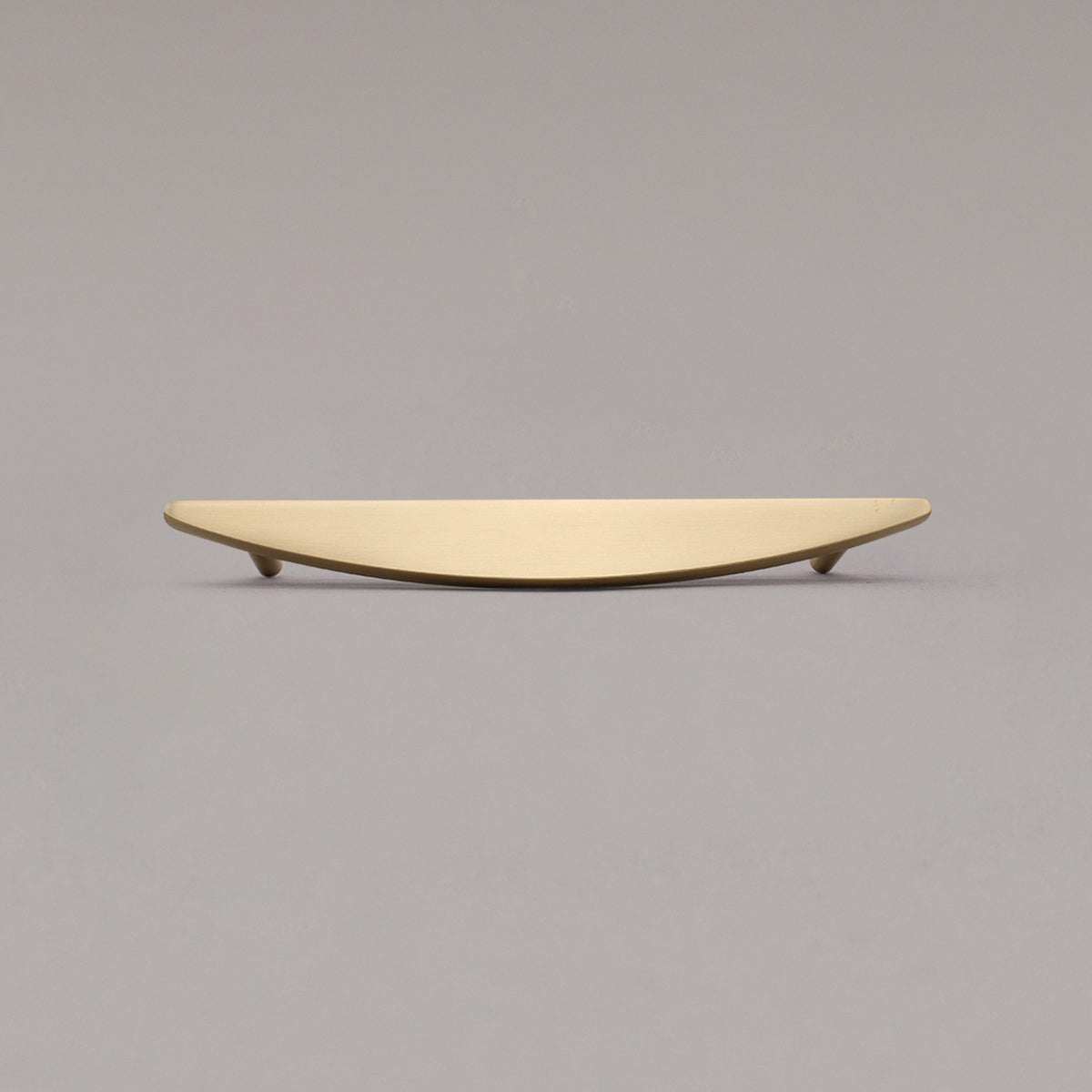 Hapny Half Moon Cabinet Pull - 6 in (152.4mm) - Satin Brass