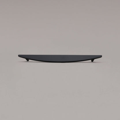 Hapny Half Moon Cabinet Pull - 8 in (203.2mm) - Matte Black