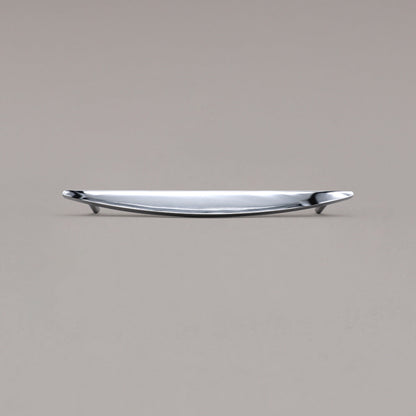 Hapny Half Moon Cabinet Pull - 8 in (203.2mm) - Polished Chrome