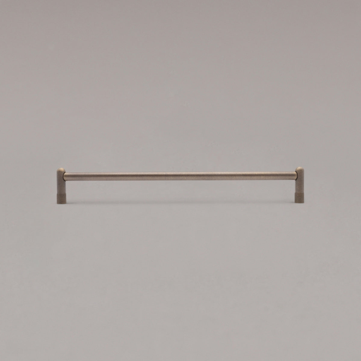 Hapny Knurled Cabinet Pull - 18 in (457.2mm) (Appliance Pull) - Antique English