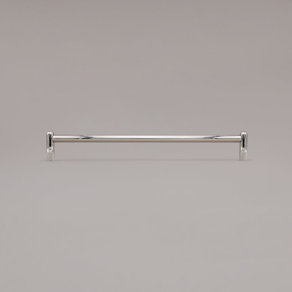 Hapny Knurled Cabinet Pull - 18 in (457.2mm) (Appliance Pull) - Polished Nickel