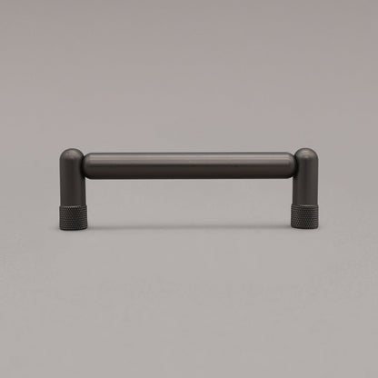 Hapny Knurled Cabinet Pull - 4 in (101.6mm) - Graphite