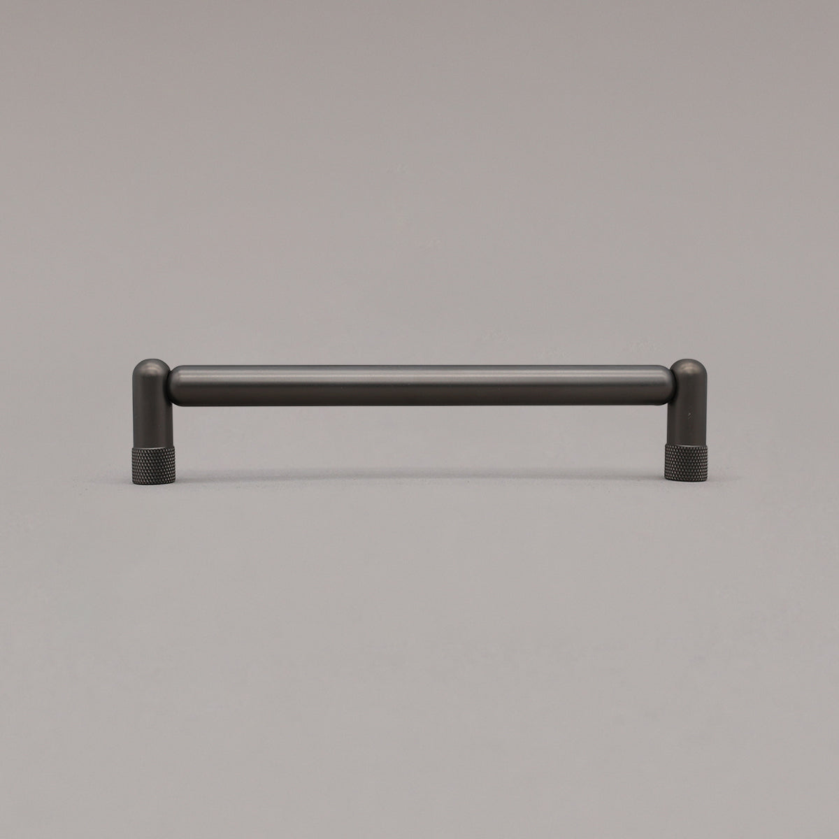 Hapny Knurled Cabinet Pull - 6 in (152.4mm) - Graphite
