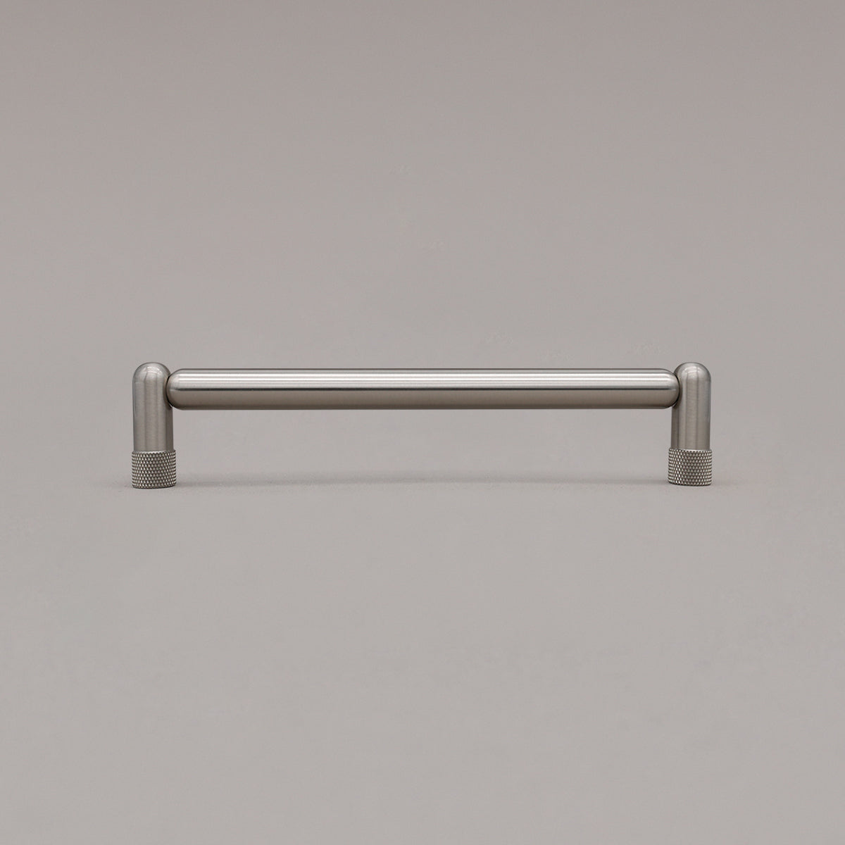 Hapny Knurled Cabinet Pull - 6 in (152.4mm) - Satin Nickel