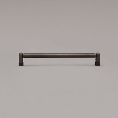 Hapny Knurled Cabinet Pull - 8 in (203.2mm) - Antique English