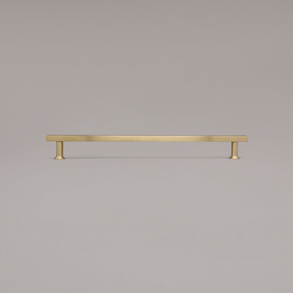 Hapny Mod Cabinet Pull - 18 in (457.2mm) (Appliance Pull) - Unlacquered Satin Brass