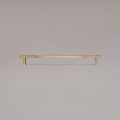 Hapny Mod Cabinet Pull - 18 in (457.2mm) (Appliance Pull) - Unlacquered Satin Brass