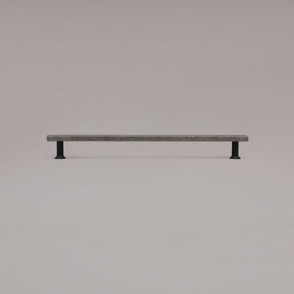 Hapny Mod Cabinet Pull - 18 in (457.2mm) (Appliance Pull) - Weathered Nickel / Matte Black