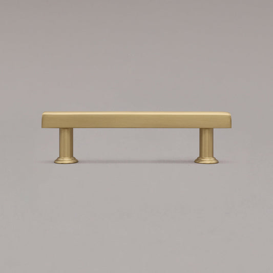 Hapny Mod Cabinet Pull - 96mm (3-3/4 in) - Satin Brass