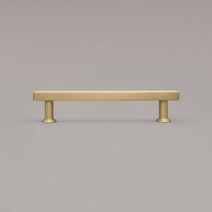Hapny Mod Cabinet Pull - 5 in (127mm) - Satin Brass