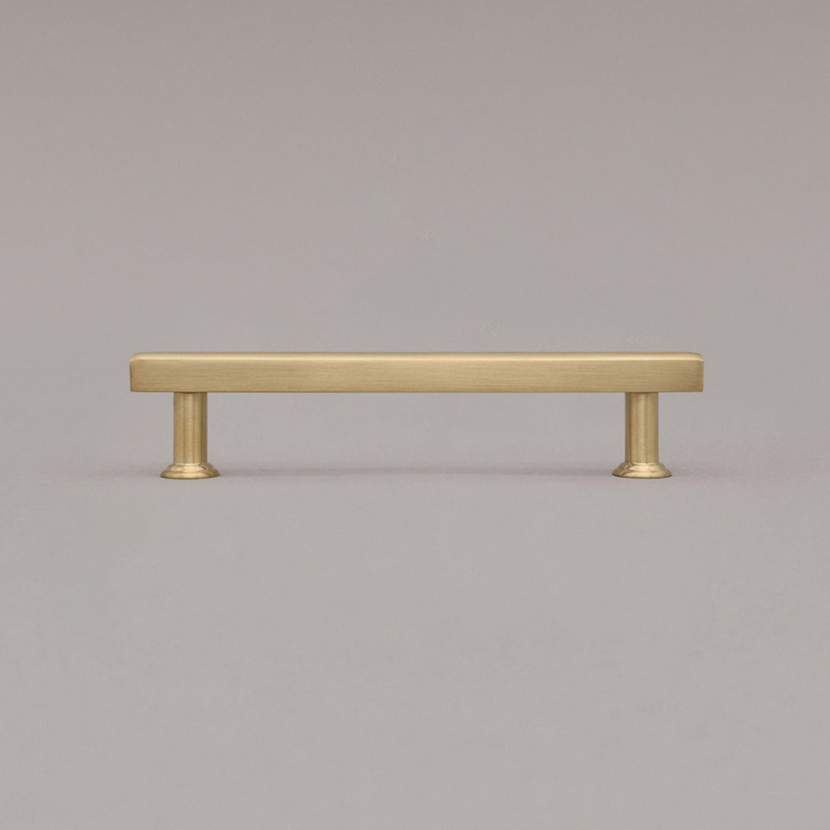 Hapny Mod Cabinet Pull - 5 in (127mm) - Unlacquered Satin Brass