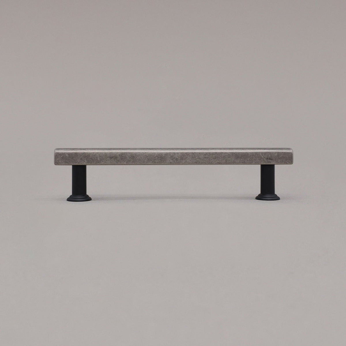 Hapny Mod Cabinet Pull - 5 in (127mm) - Weathered Nickel / Matte Black