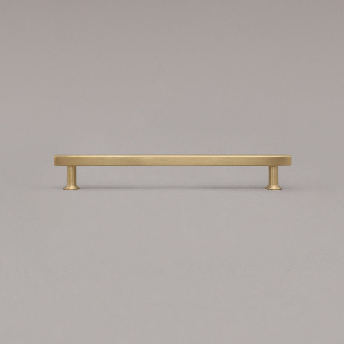 Hapny Mod Cabinet Pull - 8 in (203.2mm) - Unlacquered Satin Brass