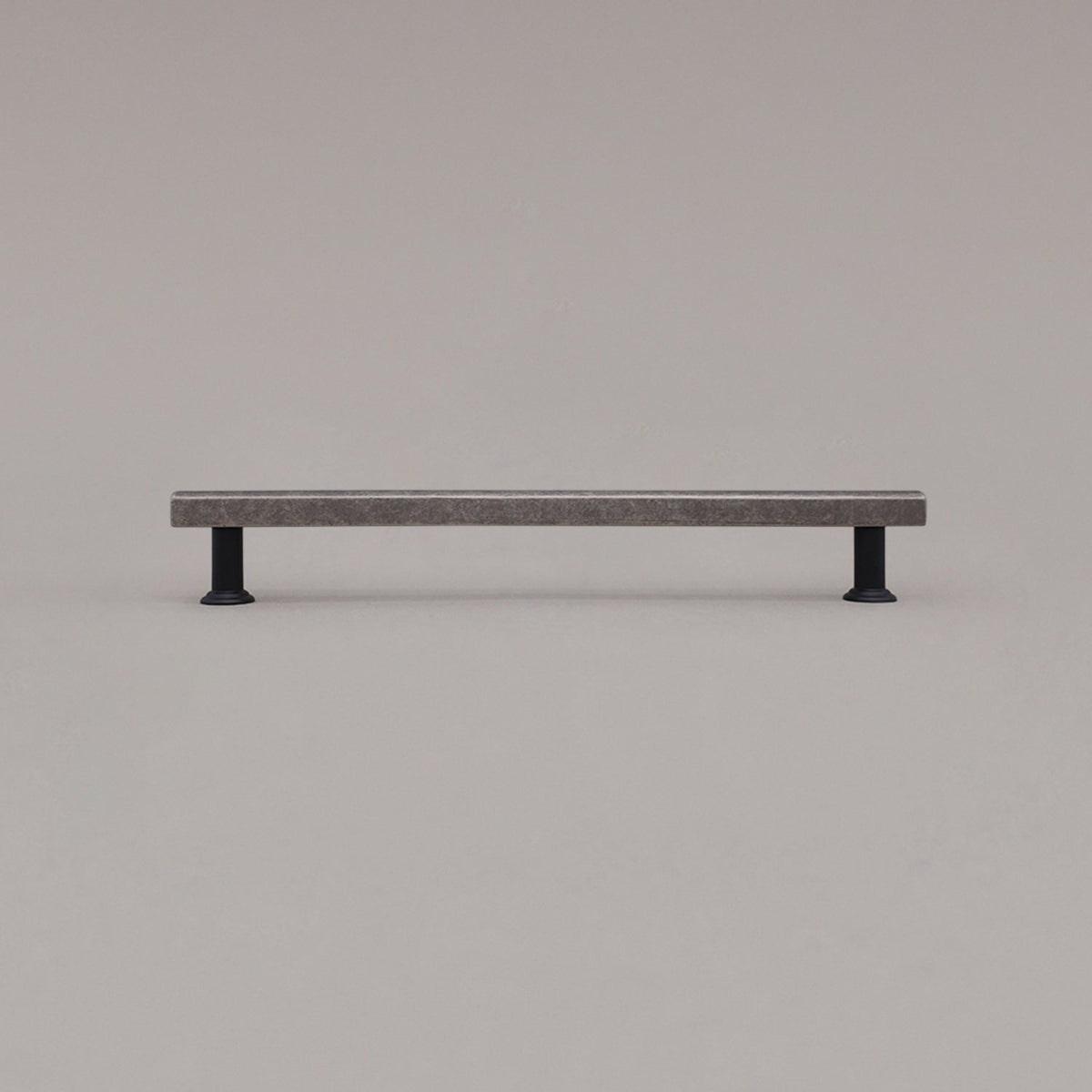 Hapny Mod Cabinet Pull - 8 in (203.2mm) - Weathered Nickel / Matte Black