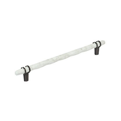 Amerock Carrione Cabinet Pull - Marble White/Oil-Rubbed Bronze