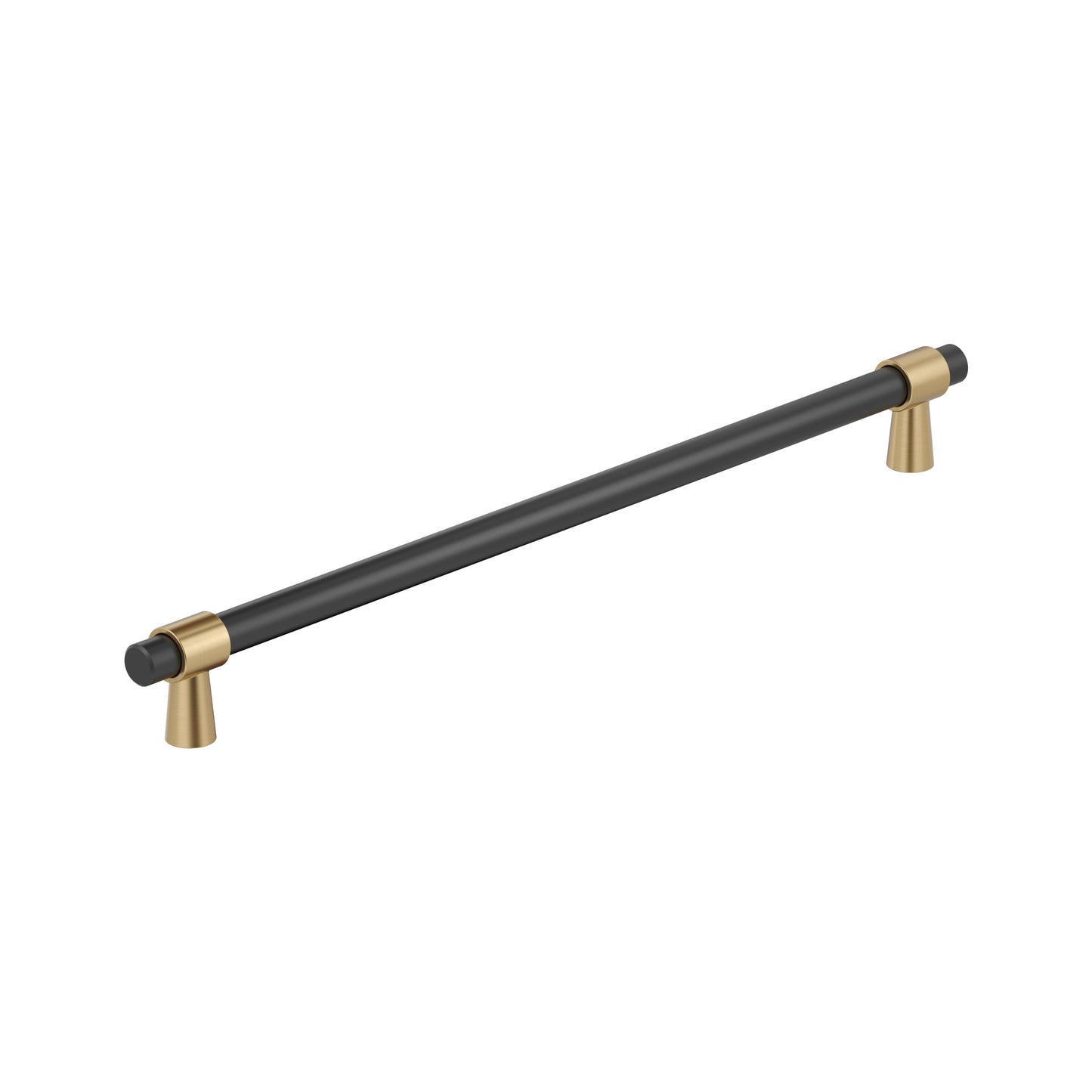 Amerock Mergence Appliance Pull - 18 inch (457mm) CTC - Matte Black/Champagne Bronze