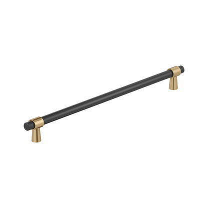 Amerock Mergence Cabinet Pull - Matte Black/Champagne Bronze
