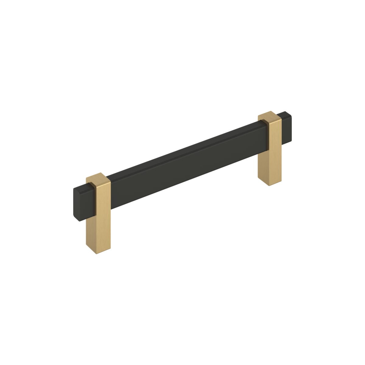 Amerock Mulino Cabinet Pull - Matte Black/Champagne Bronze