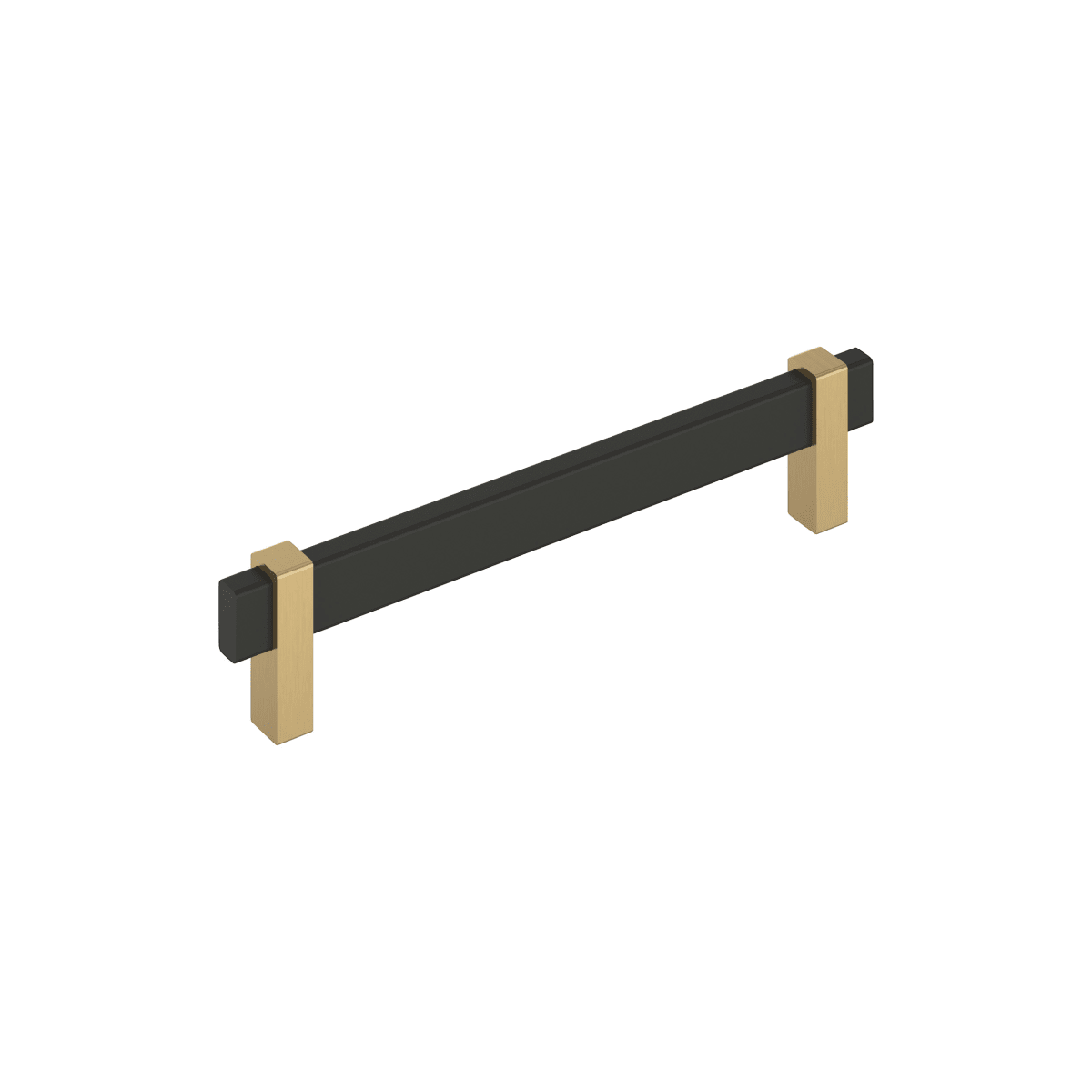 Amerock Mulino Cabinet Pull - Matte Black/Champagne Bronze