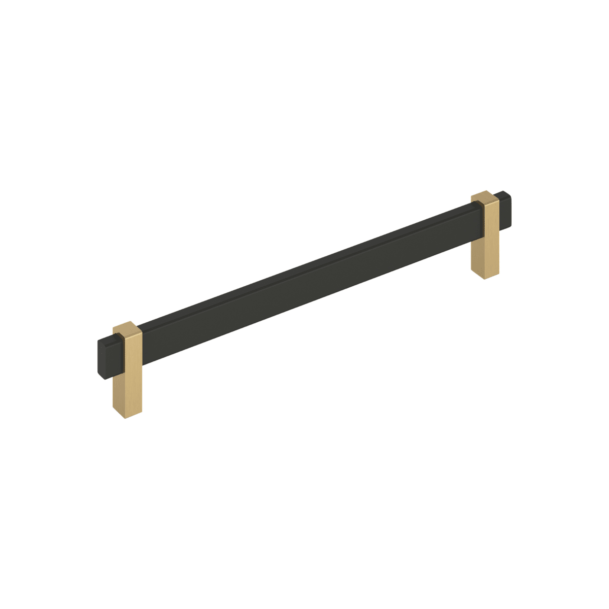 Amerock Mulino Cabinet Pull - Matte Black/Champagne Bronze