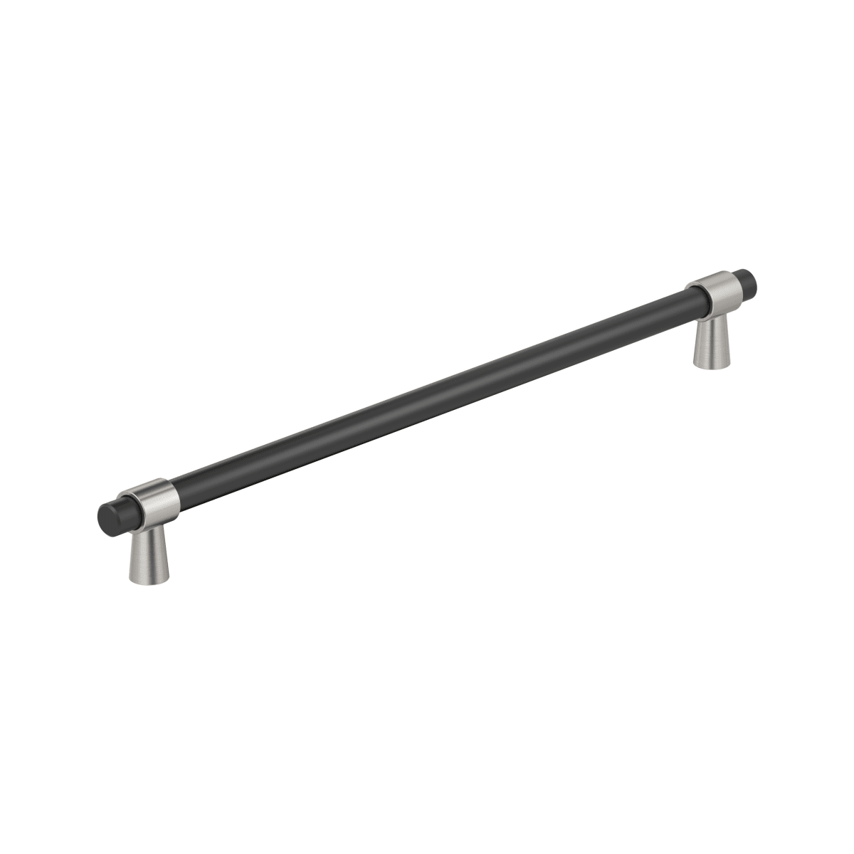Amerock Mergence Cabinet Pull - Matte Black/Satin Nickel