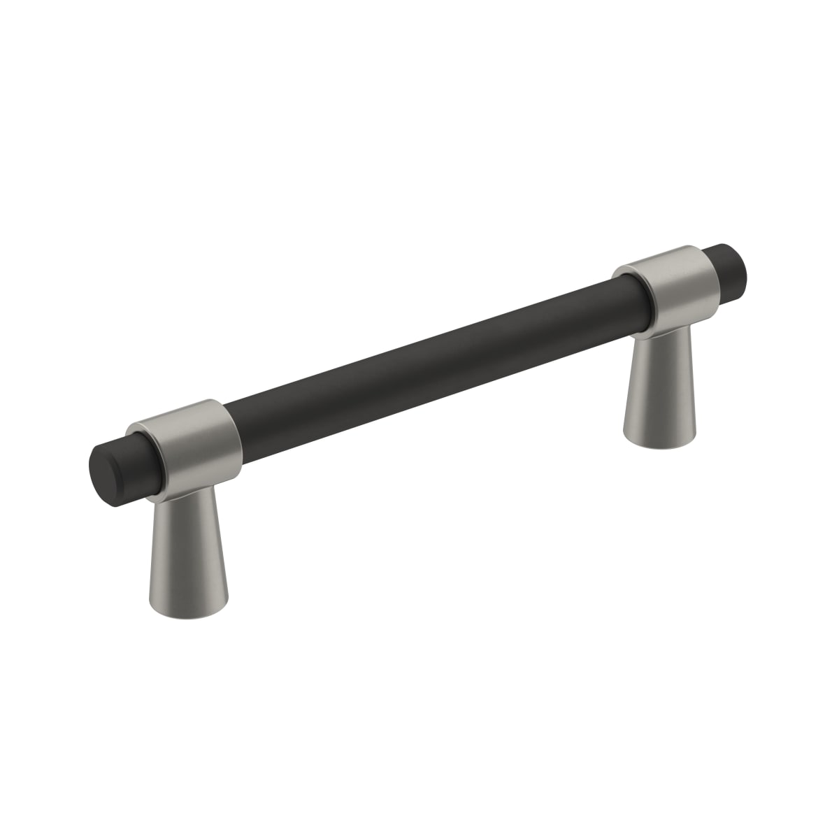 Amerock Mergence Cabinet Pull - Matte Black/Satin Nickel